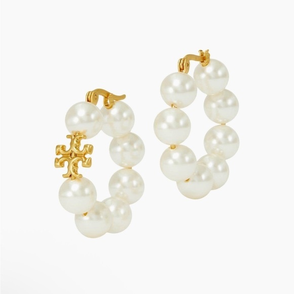 Tory Burch Jewelry - Tory Burch Hoop Earrings